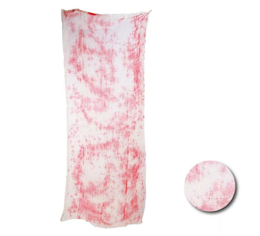 Translation missing: pt-PT.Tela beige con Sangre falsa decorativa de 0,76x1,83 m
