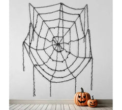 Teia de aranha preta 1,8 m