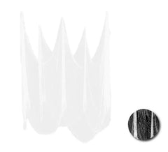 Tecido decorativo branco de Halloween 2,15x5 m