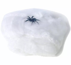 20 Gr Teia de Aranha Branca com Aranha