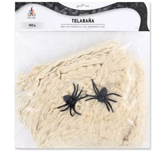300g de teia de aranha branca envelhecida