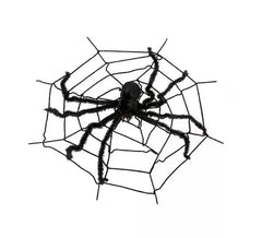 Teia de aranha com aranha 240x240 cm