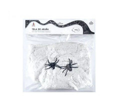 Teia de aranha com aranhas de 300 g em diversas cores