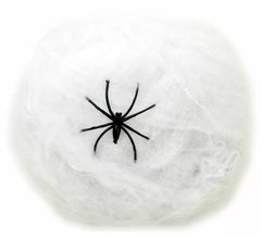 20 gramas de teia de aranha com aranha