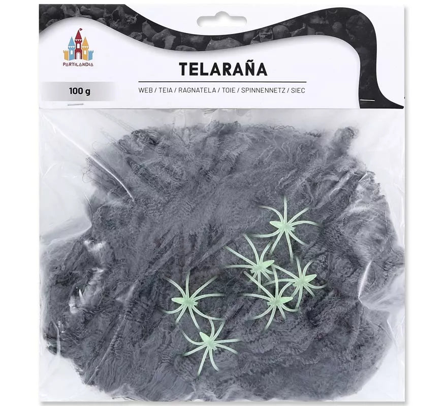 Translation missing: pt-PT.Telaraña gris de 100 gr