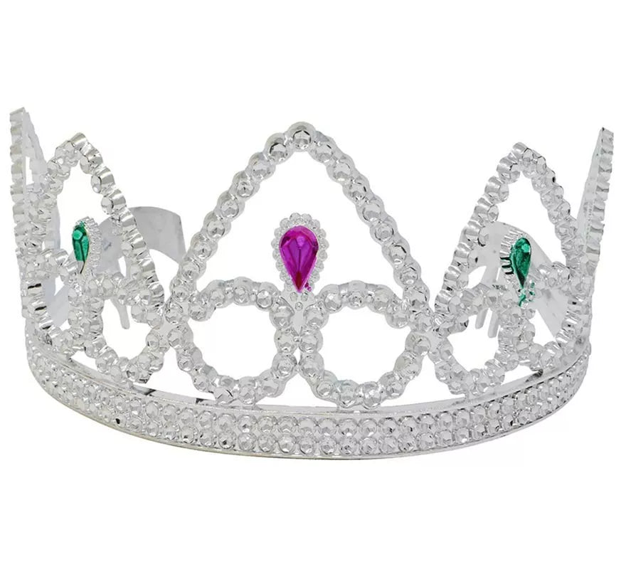 Translation missing: pt-PT.Tiara o Diadema de color plata