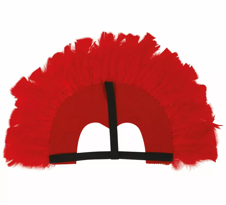 Translation missing: pt-PT.Tocado con Plumas Rojo