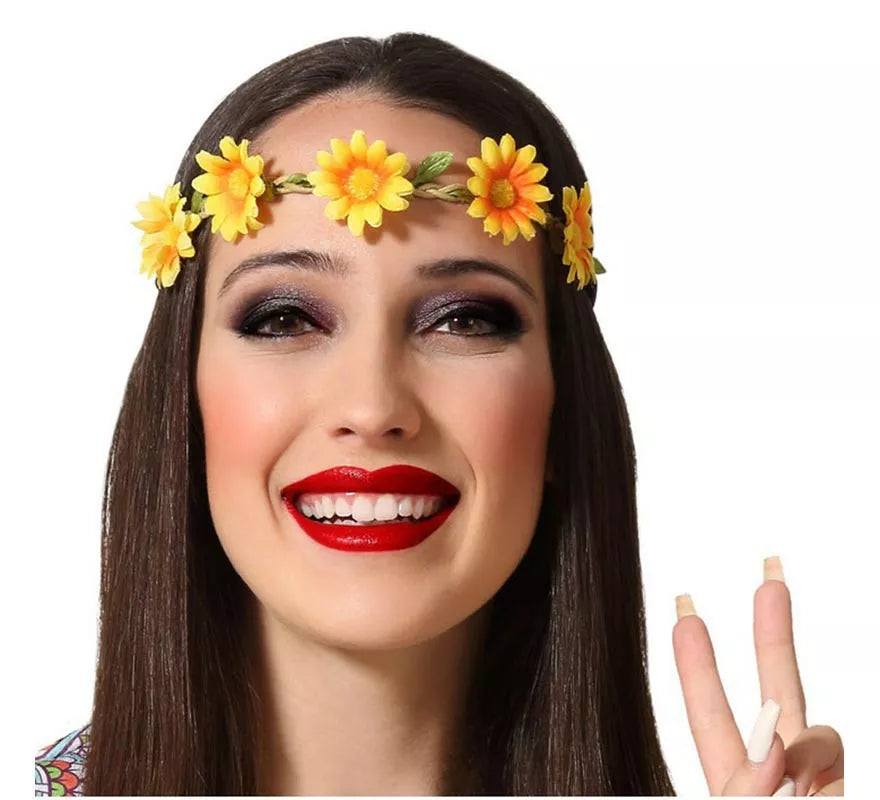Translation missing: pt-PT.Tocado de Flores Margaritas
