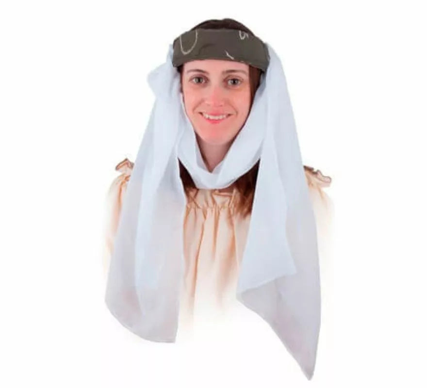 Translation missing: pt-PT.Tocado Medieval con Bordado en varios colores