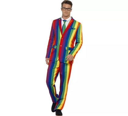 Traje Divertido Arco Iris para hombre