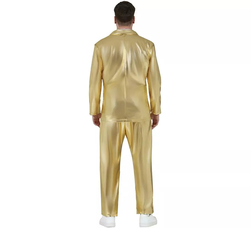 Translation missing: pt-PT.Traje Divertido dorado para hombre