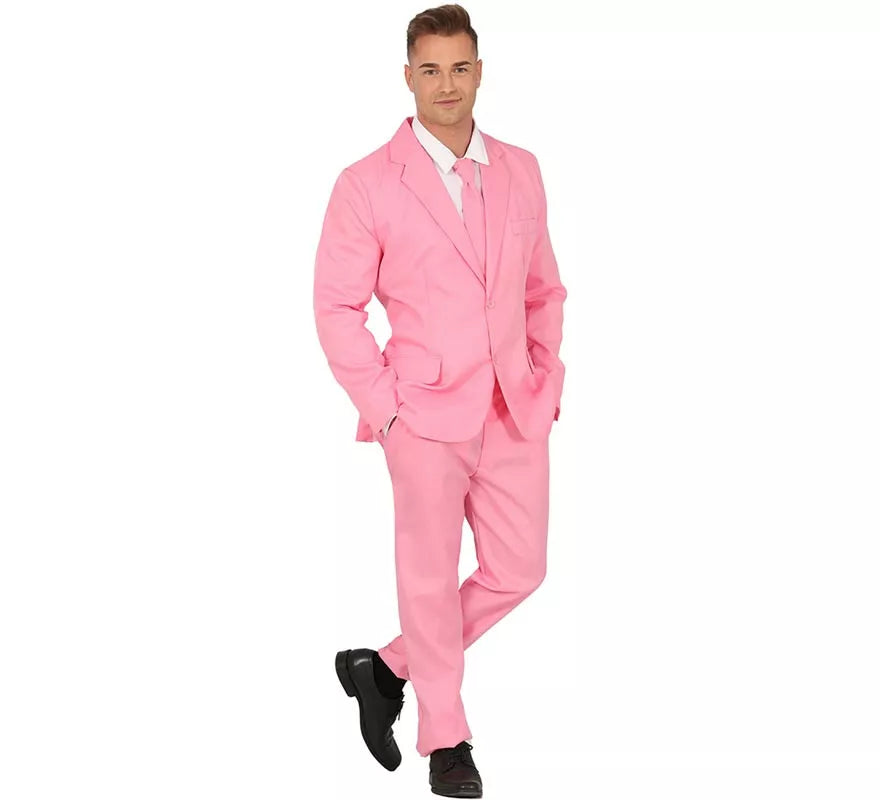 Translation missing: pt-PT.Traje Divertido rosa suave para hombre