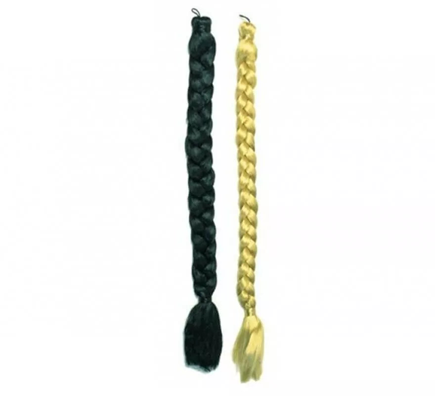Trenza larga en varios colores
