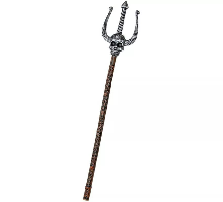 Translation missing: pt-PT.Tridente con Calavera 90 cm