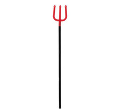Tridente demoníaco removível de brinquedo de 107 cm