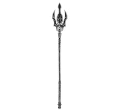Brinquedo tridente demônio cinza com três pontas 122 cm