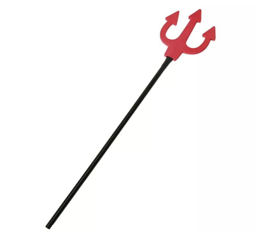 Translation missing: pt-PT.Tridente Rojo y negro eva infantil 58 cm