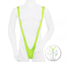 Triquini verde sexy para homens