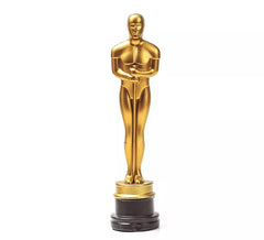 Imitação de troféu do Oscar de ouro 32 cm