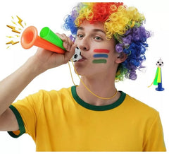 Trompete de futebol grande em cores sortidas