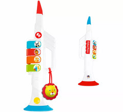 Trompete Fisher-Price de 4 notas com estojo