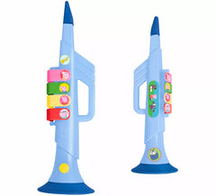 Trompete Peppa Pig de 4 notas com estojo