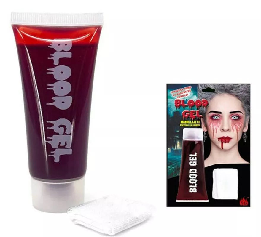 Translation missing: pt-PT.Tubo de Gel de Sangre falsa de 42 ml con gasa