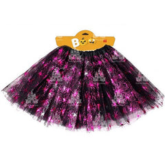 Tutu 40 cm aranhas fúcsia para mulher