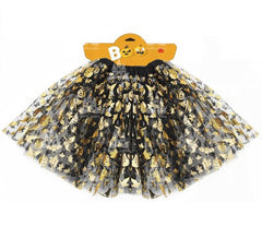 Tutu 40 cm Halloween Gold para mulher