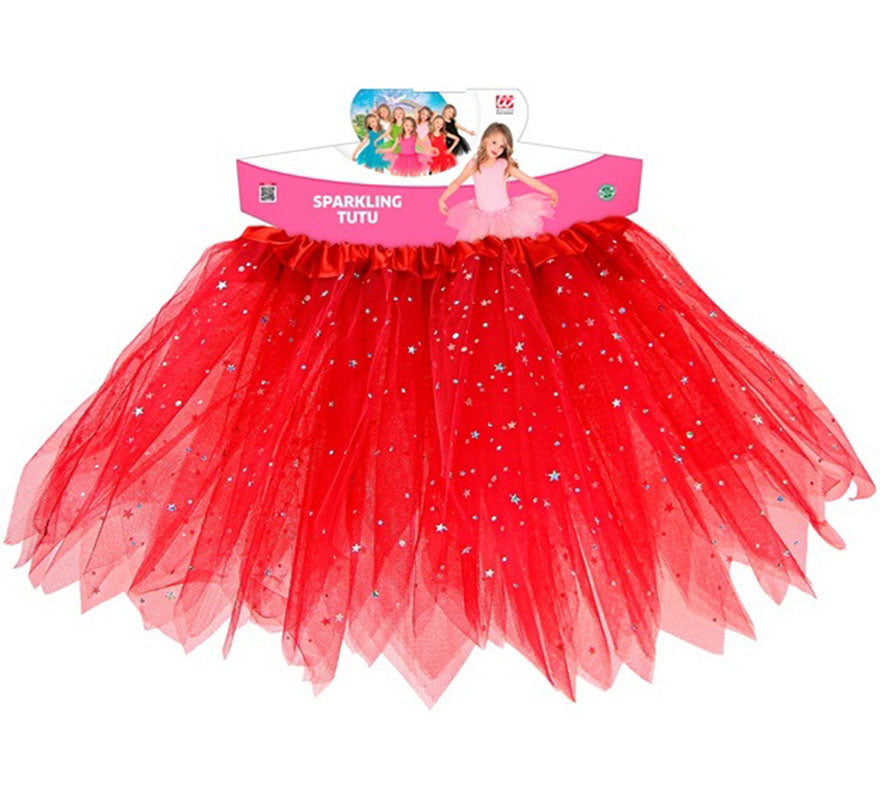 Translation missing: pt-PT.Tutú Brillante de 30 cm para niña en varios colores