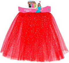 Tutu brilhante de 40 cm para mulheres em várias cores