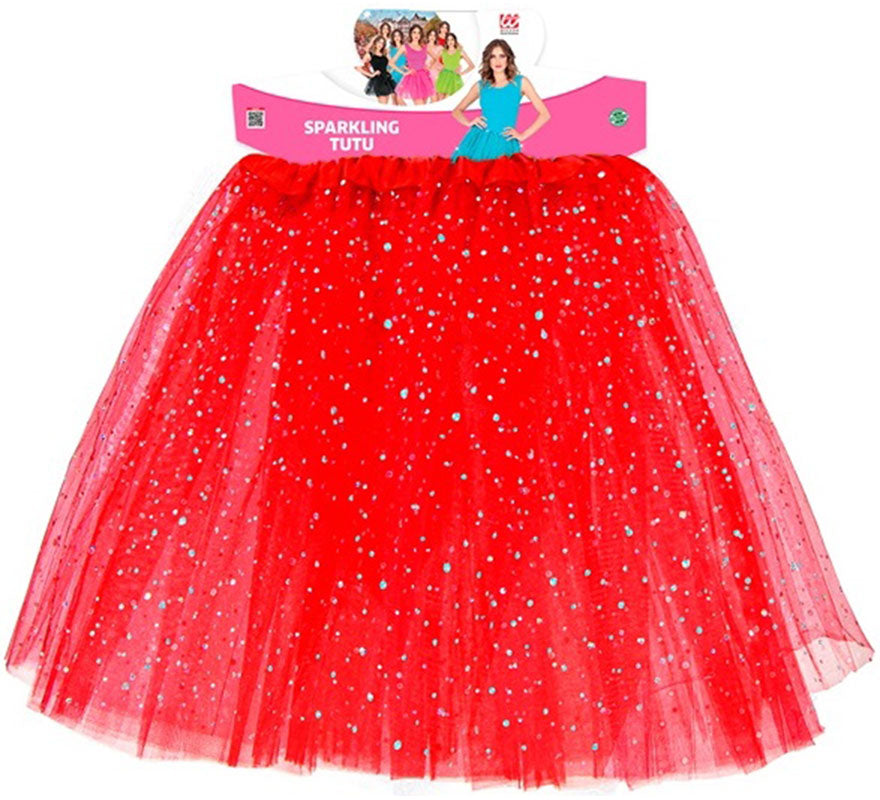 Translation missing: pt-PT.Tutú Brillante de 40 cm para mujer en varios colores
