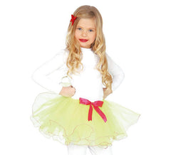 Tutu verde claro infantil