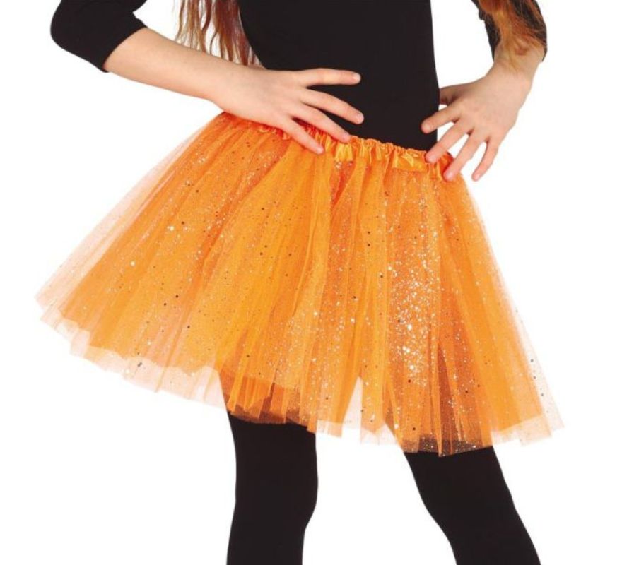 Tutú con Brillantes en varios colores para niña