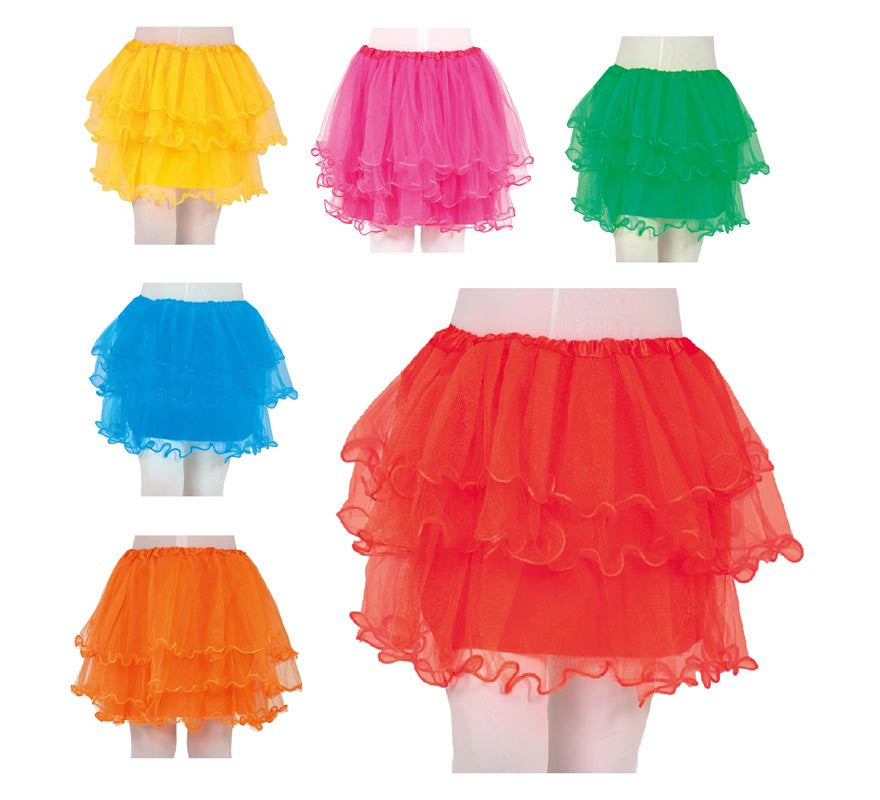 Translation missing: pt-PT.Tutú con Volantes de 35 cm Infantil en varios colores