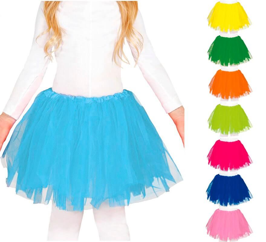Translation missing: pt-PT.Tutú de 30 cm en varios colores para niña
