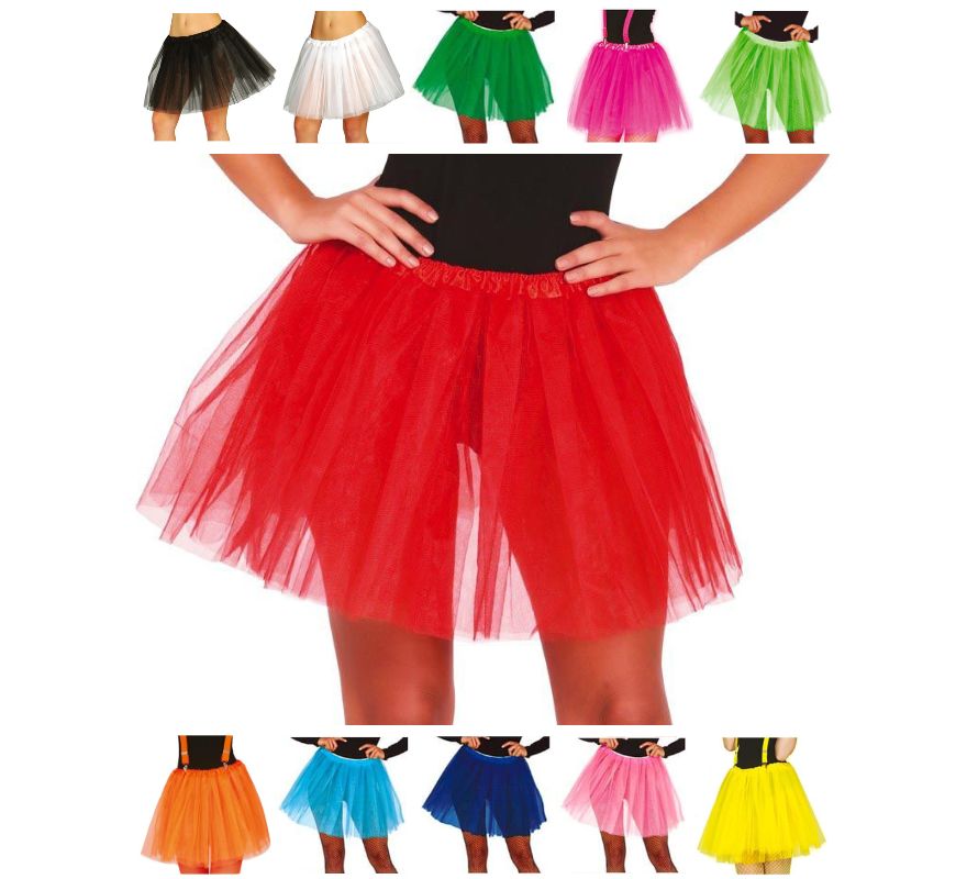 Translation missing: pt-PT.Tutú de 40 cm en varios colores para mujer