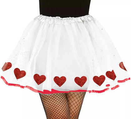 Tutú de Corazones de 40 cm para mujer