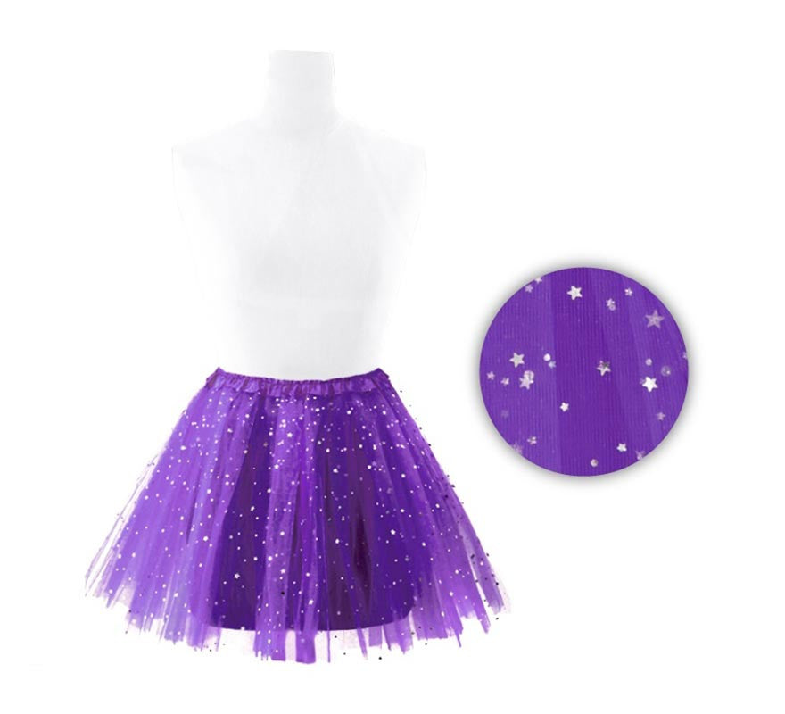 Tutú estrellas de 30 cm en varios colores