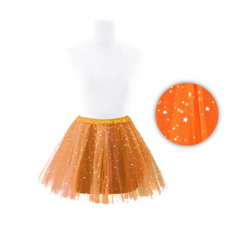 Tutú estrellas de 30 cm infantil en varios colores
