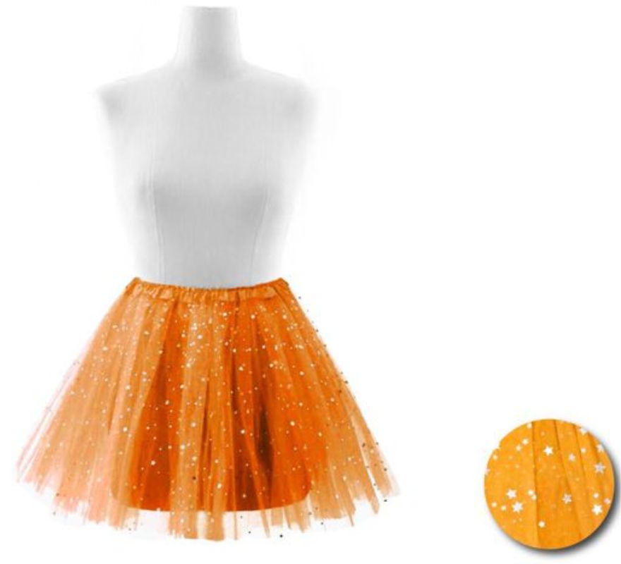 Tutú Estrellas en varios colores para mujer de 40 cm