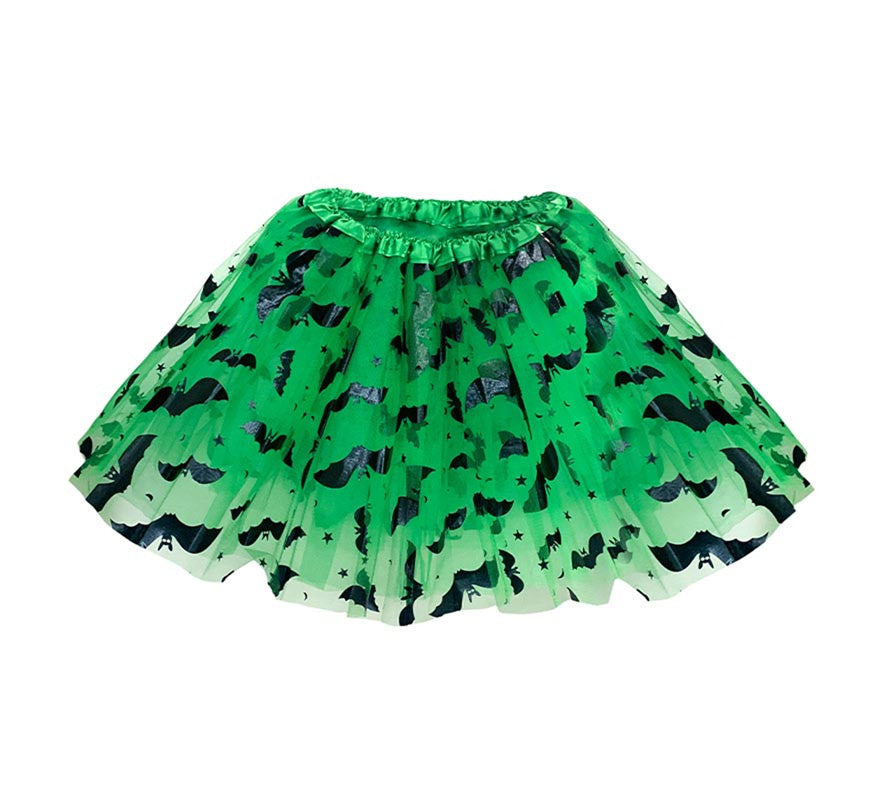 Translation missing: pt-PT.Tutú verde con murciélagos de 40 cm