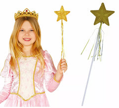 Varinha Fada Dourada 45 cm