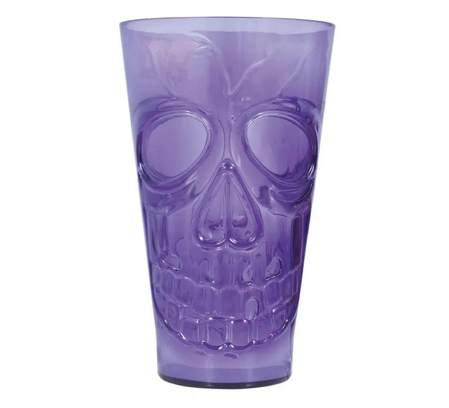 Translation missing: pt-PT.Vaso Calavera lila de 9x15 cm