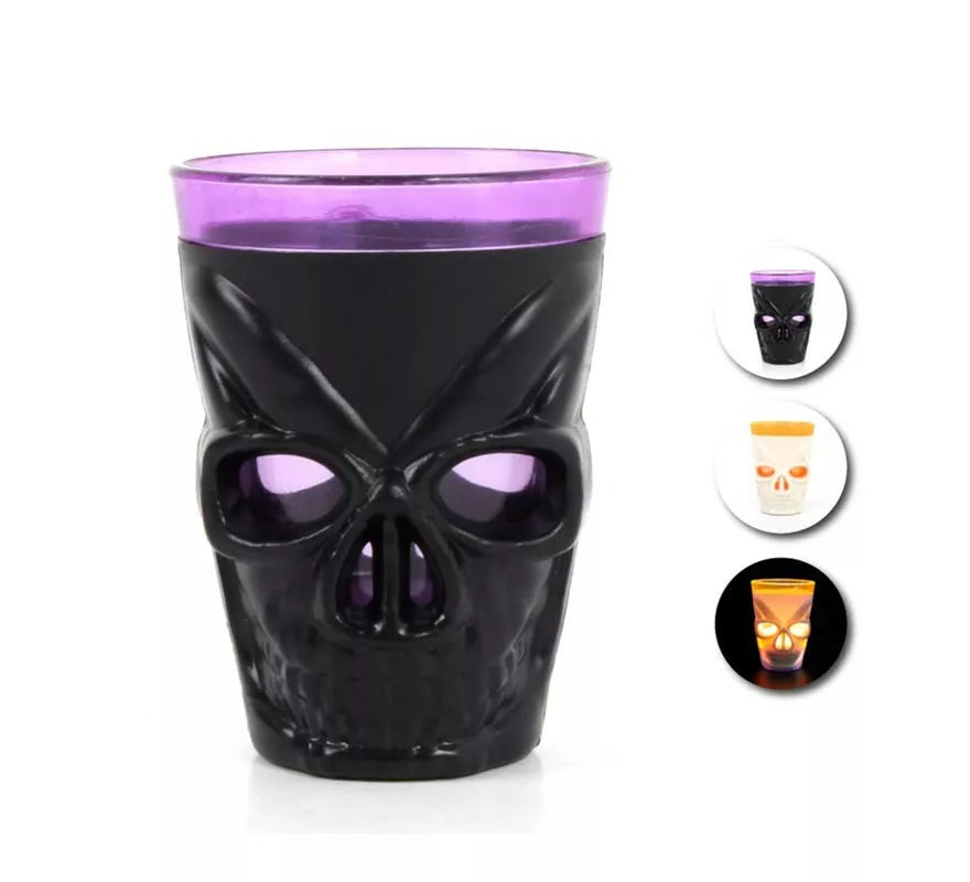 Translation missing: pt-PT.Vaso de Calavera con luz en colores surtidos
