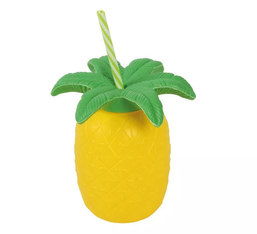 Translation missing: pt-PT.Vaso de Piña con Pajita de 20 cm