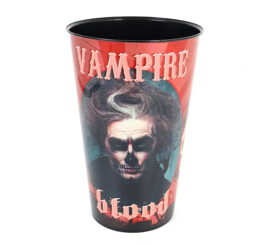 Translation missing: pt-PT.Vaso Vampiro blood de plástico de 10,5x7,5x18 cm