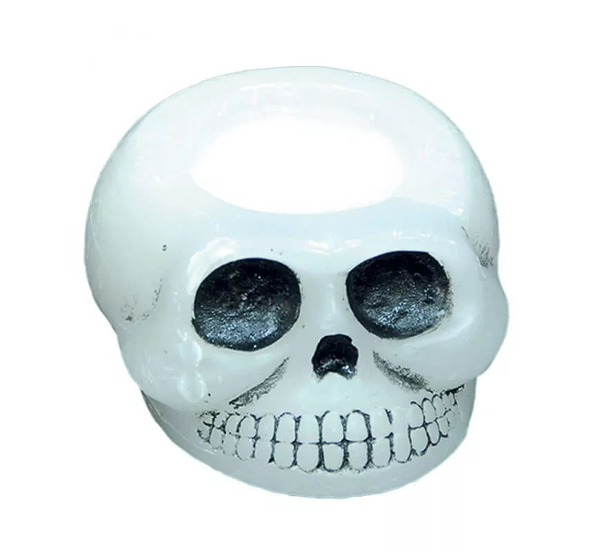 Translation missing: pt-PT.Vela Calavera de 10 cm 2 surtidos para Halloween