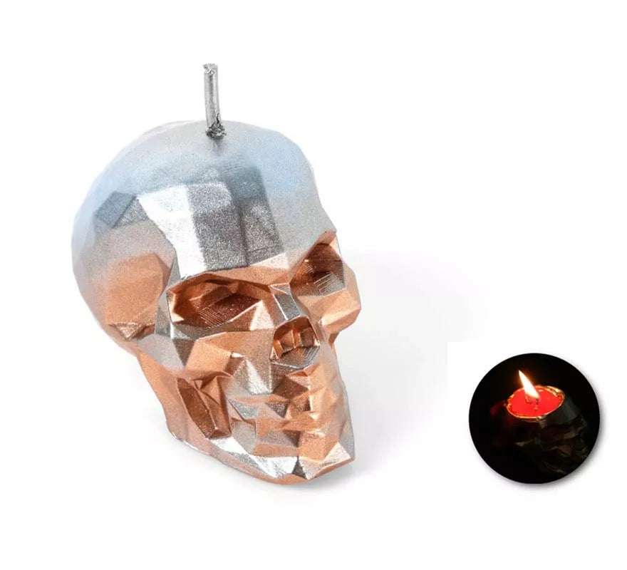 Vela de Calavera 3D de 4,5x6,5x5 cm