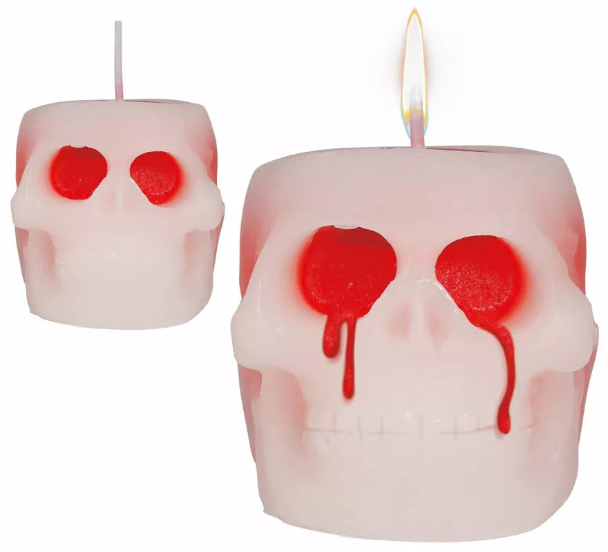Translation missing: pt-PT.Vela de Calavera con Sangre de 6 cm